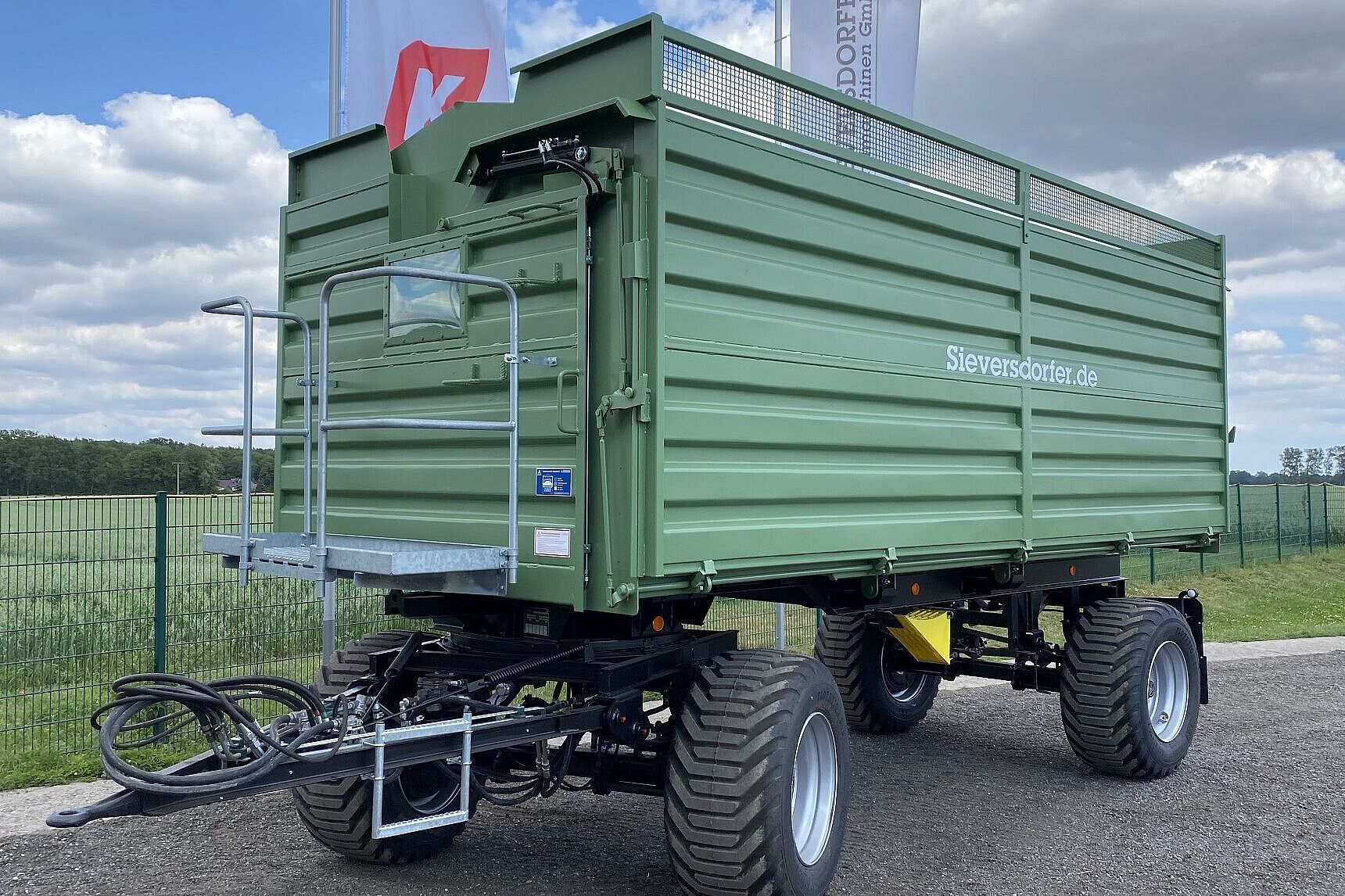 HW 80 Allzweckaufbau 160 mit 300mm Aufsätzen