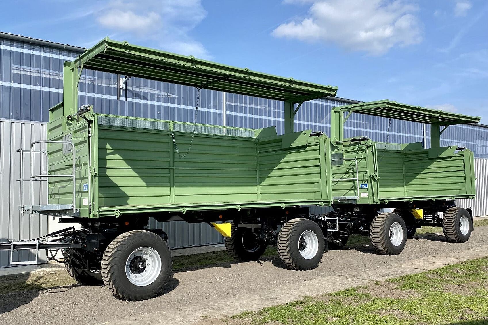 HW 80 Allzweckaufbau 160 mit 300mm Aufsätzen